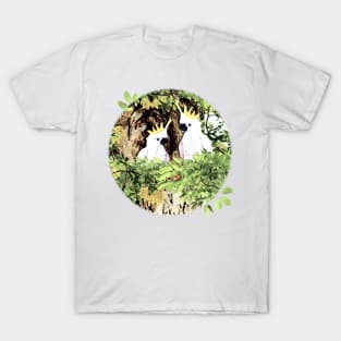 The Cheeky Parrots-Cockatoos T-Shirt